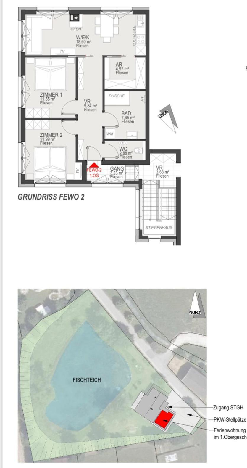 Haus Am Fischteich Apartment Feistritz ob Bleiburg ภายนอก รูปภาพ